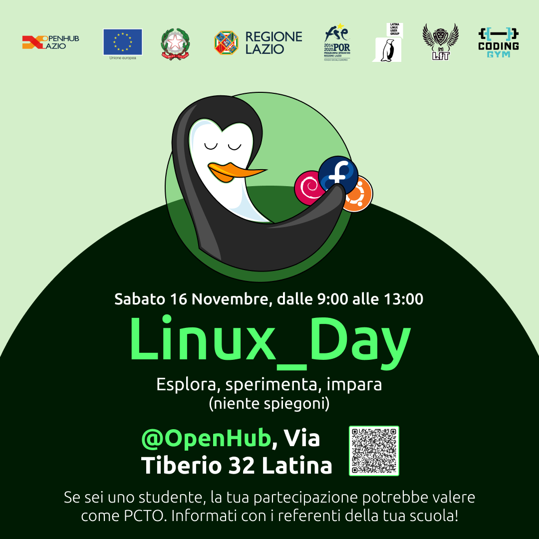 Event cover image Linux Day Latina 2024