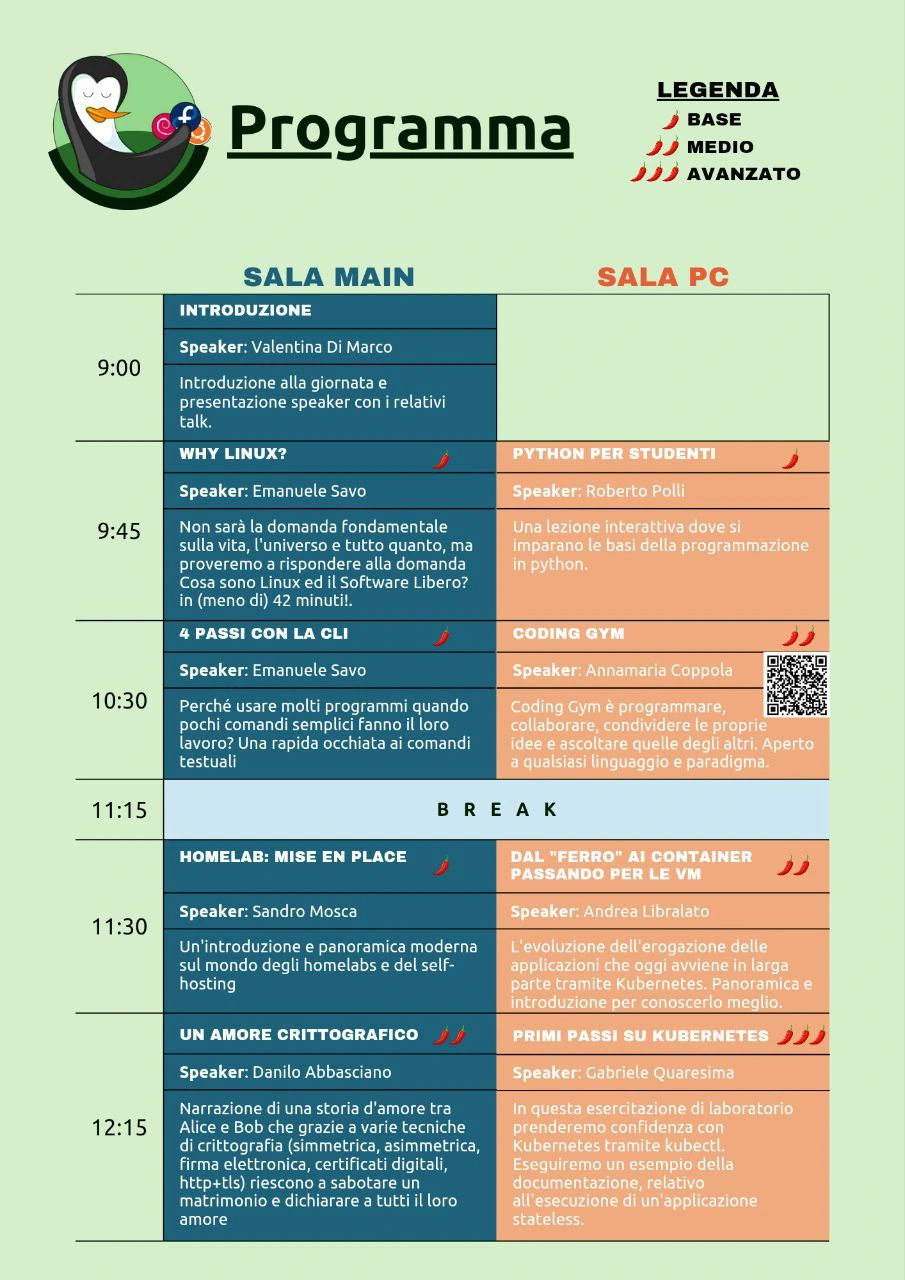 schedule