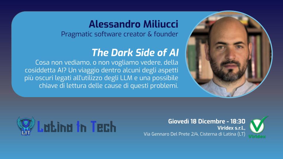 Event cover image The Dark Side of AI